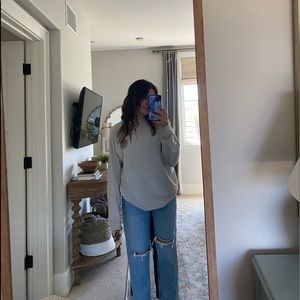 cute zara straight leg jeans!